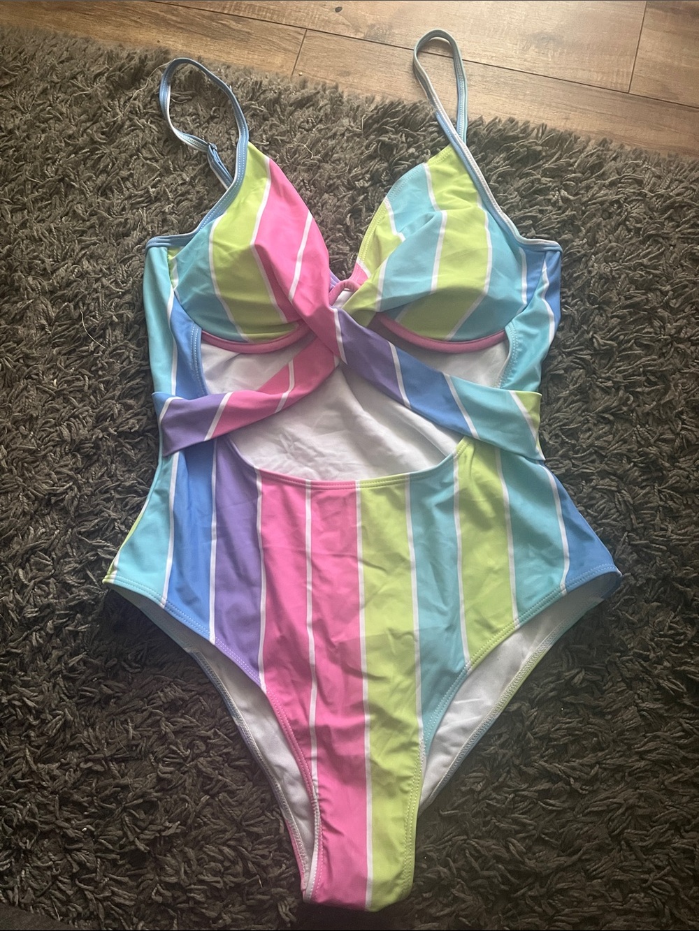 Striped Swimsuit